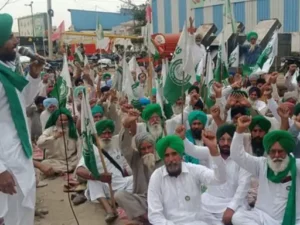 Sangrur farmers protest power cut Bhawanigarh Punjab,