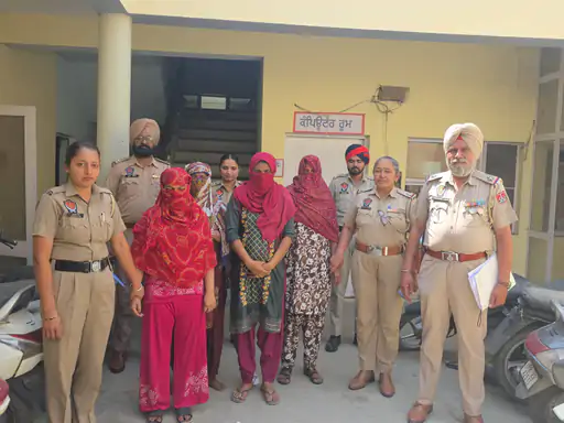 Moga women gang arrested,