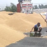 Israna mandi waterlogging