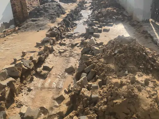 Nathusari Kalan road protest