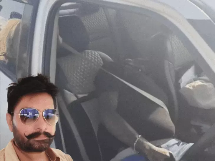 Haryana car dead body Punjab inspector