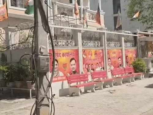 Gurugram encroachment protest