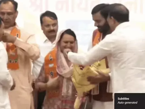 Anita joins BJP after leaving Congress bindi lipstick comment controversy