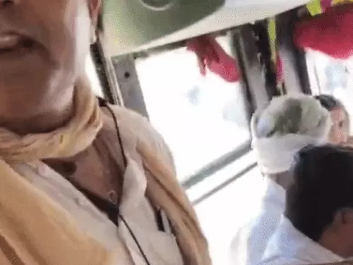 Dabwali private bus students ticket issue Haryana,