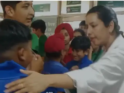 Mohali bee attack 40 children injured school ground Punjab,
