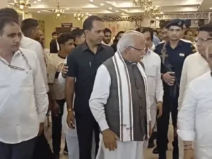 Manohar Lal statement,