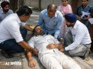 Ludhiana teacher paralysis attack,