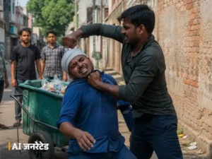 Ludhiana municipal worker assault 50 rupees