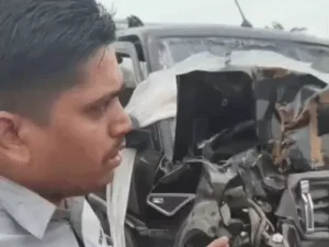 पलवल में एक्सीडेंटल स्कॉर्पियो के पार्ट्स चोरी का आरोप, मालिक ने एजेंसी में पकड़ा मामला
