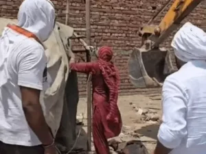 Sirsa bulldozer action