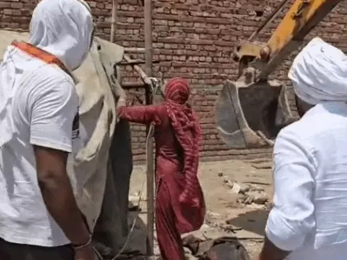 Sirsa bulldozer action
