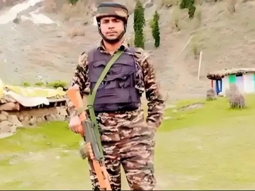 CRPF jawan death Jammu Kashmir