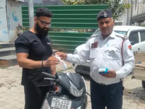 गुरुग्राम में 90 हजार की स्कूटी पर 3.95 लाख के चालान: 41 बार तोड़े ट्रैफिक नियम