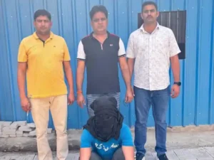 महेंद्रगढ़ में अवैध हथियार के साथ युवक गिरफ्तार, देसी कट्टा और जिंदा कारतूस बरामद