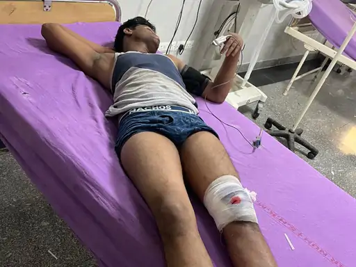 नूंह में पुलिस और गो-तस्कर के बीच मुठभेड़, बैरिकेडिंग तोड़कर भाग रहा आरोपी घायल; देसी कट्टा बरामद