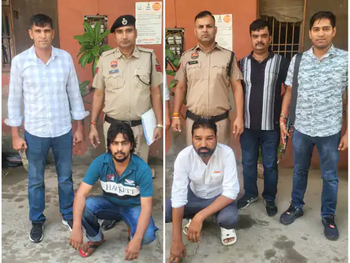 पानीपत में अवैध हथियारों के साथ दो युवक गिरफ्तार, 2 देसी पिस्टल और 10 कारतूस बरामद