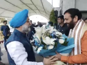 चंडीगढ़ में नायब सैनी और दिल्ली LG की मुलाकात, पानी संकट समेत कई मुद्दों पर हुई चर्चा