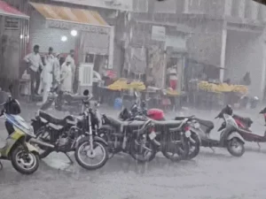 हरियाणा में बदला मौसम का मिजाज: हिसार में बारिश, सिरसा में ओलावृष्टि; 3 दिन तक बूंदाबांदी और तेज हवाओं का अलर्ट