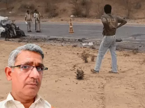सड़क हादसे में एक ही परिवार के 6 लोगों की मौत, बच्ची गंभीर; मुकाम धाम से लौटते समय हुआ दर्दनाक हादसा