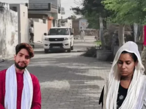 नारनौल में ठंडा खाना परोसने पर विवाद, पत्नी ने चाकू से पति की गर्दन पर किया हमला