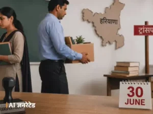 हरियाणा की नई ट्रांसफर पॉलिसी में बड़ा बदलाव: अविवाहित महिला शिक्षकों की छूट खत्म, पुरुष शिक्षकों को बच्चों के नाम पर राहत नहीं