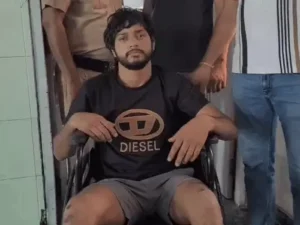 गुरुग्राम में किडनैपिंग आरोपी बदमाश से पुलिस की मुठभेड़, 7 राउंड फायरिंग के बाद गिरफ्तार