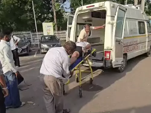 हरियाणा पुलिस कांस्टेबल भर्ती में युवक का पैर टूटा, सड़क पर दौड़ कराने के आरोप; 5500 पदों पर चल रही भर्ती