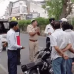 सिरसा में ट्रैफिक SHO से भिड़ा रिटायर्ड पुलिसकर्मी का पोता, बुलेट पर पटाखे बजाने को लेकर 40 हजार का चालान