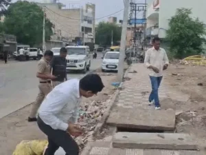 रेवाड़ी में नालों की सफाई पर SDM सख्त, अधिकारियों को लगाई फटकार; बाजार में सिर्फ 15-20% काम पूरा