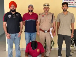 पंचकूला में 80 लाख की डिजिटल ठगी का आरोपी गिरफ्तार, फर्जी CBI अफसर बनकर बुजुर्ग को बनाया था शिकार