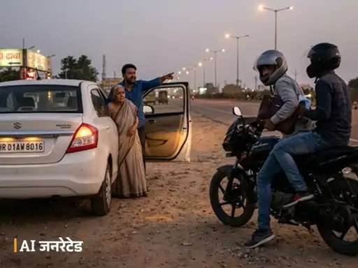 सोनीपत में बैंक कर्मचारी की मां से लूट, बाइक सवार बदमाशों ने कार रुकवाकर छीना बैग; नकदी और मोबाइल लेकर फरार