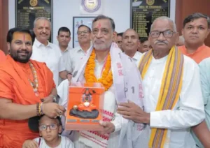 चेयरमैन बनने के बाद CM सैनी से मिले रामकिशन शर्मा, किसानों के लिए बेहतर भंडारण व्यवस्था का दिया भरोसा