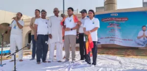 लाखनमाजरा में उत्साह के साथ मनाया गया 12वां अंतरराष्ट्रीय योग दिवस