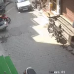 पानीपत के तंग बाजार में बेकाबू कार का कहर, कई वाहनों को मारी टक्कर; लोगों ने भागकर बचाई जान