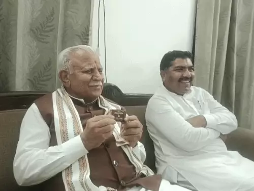 करनाल पहुंचे केंद्रीय मंत्री मनोहर लाल, बोले- पाकिस्तान पहले आतंकवादी ढांचे को खत्म करे, तभी बातचीत संभव