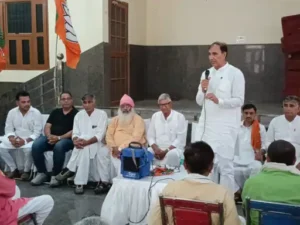 17 जुलाई को जींद पहुंचेंगे पूर्व सांसद जांगड़ा: पीएम मोदी के कार्यक्रम में शामिल होंगे 1000 कार्यकर्ता, महम में हुई बैठक