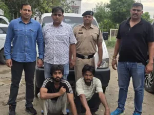 पानीपत में वाहन चोर गिरोह का भंडाफोड़: 2 आरोपी गिरफ्तार, 5 चोरी की वारदातों का खुलासा, बाइक बरामद