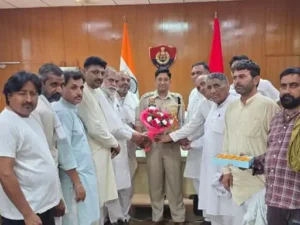 हांसी में SP के सम्मान पर रोघी खाप दो फाड़: प्रधान बोले- खाप की मर्यादा के खिलाफ फैसला, 24 गांवों तक पहुंचा विवाद