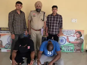 पंचकूला पुलिस के हत्थे चढ़ा नाइजीरियन कोकीन सप्लायर: दिल्ली से ट्राइसिटी में करता था सप्लाई, बिजनेस वीजा पर आया था भारत