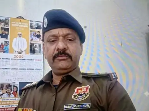 गो-तस्करों के खिलाफ कार्रवाई में शहीद हुए SI मुकेश फोगाट: फरीदाबाद में राजकीय सम्मान के साथ अंतिम संस्कार