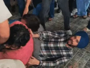 चंडीगढ़ PU में RSS नेता के आने पर हंगामा: छात्रों ने किया विरोध, पुलिस ने खदेड़ा; प्रदर्शनकारियों बोले- शांतिपूर्ण थे, फिर भी पीटा