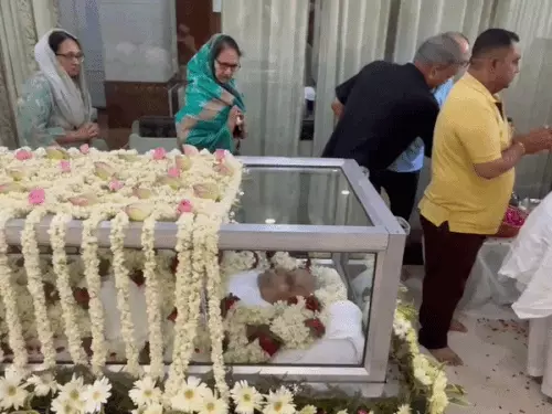 नंदकिशोर गोयनका को श्रद्धांजलि देने उमड़ा जनसैलाब: पैतृक आवास पर अंतिम दर्शन, PM ने जताया शोक