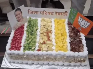 रेवाड़ी में मंत्री का केक काटने को लेकर विवाद, पार्षद और प्रतिनिधि के बीच धक्का-मुक्की