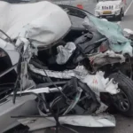 गुरुग्राम में द्वारका एक्सप्रेसवे पर दर्दनाक हादसा: ट्रक में घुसी कार, दो दोस्तों की मौत; युवती गंभीर घायल
