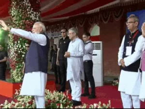 PM मोदी के हरियाणा दौरे के स्पेशल मोमेंट्स: हाइड्रोजन ट्रेन, BJP नेताओं का डांस और ई-रिक्शा की सवारी चर्चा में