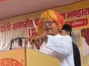 रोहतक में रामचंद्र जांगड़ा का बयान: ‘मटके लेकर SDM ऑफिस में घुस जाओ, ऊपर हमारी सरकार’; बोले- संसद में मिट्टी पर MSP की मांग उठाई थी