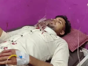 फरीदाबाद में चाइनीज मांझे से युवक की गर्दन कटी: बाइक से बुआ के घर जा रहा था, गंभीर हालत में दिल्ली रेफर