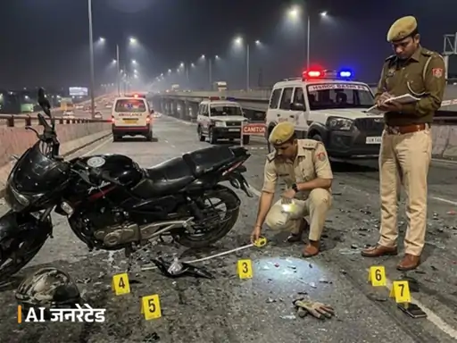 सोनीपत में गाड़ी की टक्कर से सहायक इंजीनियर की मौत: बाइक से घर लौट रहा था, यूपी निवासी था; ड्राइवर पर FIR