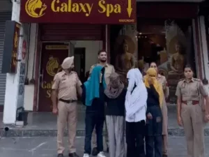 जालंधर के स्पा सेंटर पर पुलिस की रेड, देह व्यापार के आरोप में कार्रवाई; हरियाणा समेत कई राज्यों से महिलाएं बुलाने का दावा
