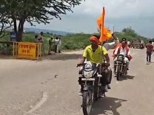 नूंह में ‘हर-हर महादेव’ के जयघोष के साथ ब्रजमंडल यात्रा शुरू, सुरक्षा के कड़े इंतजाम; कमांडो तैनात, बिट्टू बजरंगी हाउस अरेस्ट